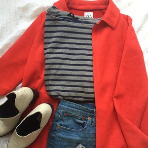 J PETERMAN | Russian Navy Striped Shirt